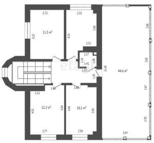 Дом 390м², 3-этажный, участок 6 сот.  