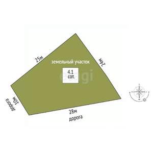 Дом 150м², 1-этажный, участок 4 сот.  