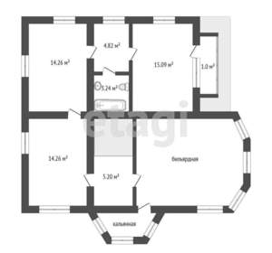 Дом 275м², 3-этажный, участок 9 сот.  