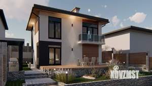 Дом 130м², 2-этажный, участок 4 сот.  