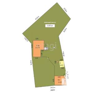 Дом 180м², 2-этажный, участок 15 сот.  