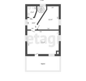 Дом 177м², 3-этажный, участок 8 сот.  