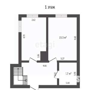Дом 135м², 2-этажный, участок 8 сот.  