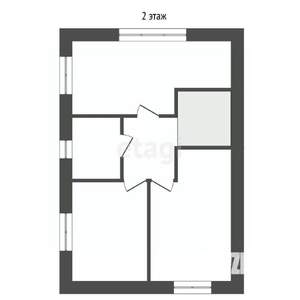 Дом 108м&sup2;, 2-этажный, участок 4 сот.  