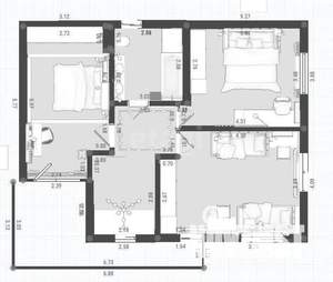 Дом 143м², 2-этажный, участок 400 сот.  
