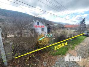 Дом 54м², 1-этажный, участок 9 сот.  