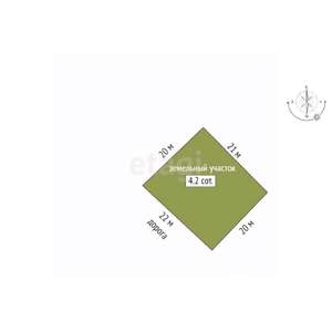 Дом 120м², 1-этажный, участок 4 сот.  