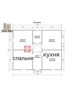 Дом 200м&sup2;, 2-этажный, участок 4 сот.  