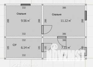 Дом 68м², 1-этажный, участок 4 сот.  