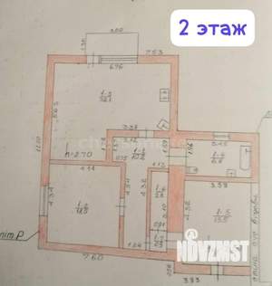 Дом 180м², 2-этажный, участок 3 сот.  