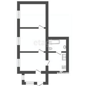 Дом 83м², 1-этажный, участок 6 сот.  