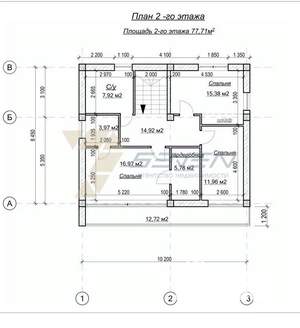 Дом 185м², 2-этажный, участок 5 сот.  