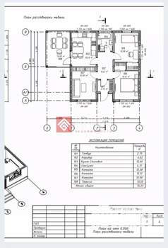 Дом 80м², 1-этажный, участок 4 сот.  