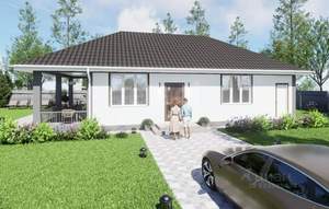 Дом 135м², 1-этажный, участок 5 сот.  