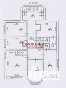 Дом 371м², 2-этажный, участок 8 сот.  