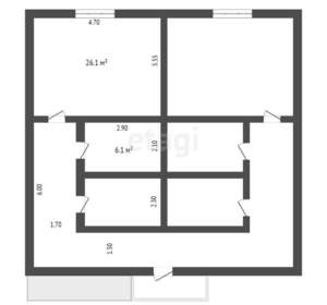 Дом 297м², 3-этажный, участок 6 сот.  
