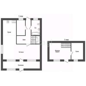 Дом 171м², 3-этажный, участок 4 сот.  