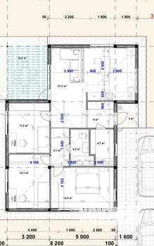 Дом 110м², 1-этажный, участок 4 сот.  