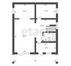 Дом 180м², 2-этажный, участок 4 сот.  