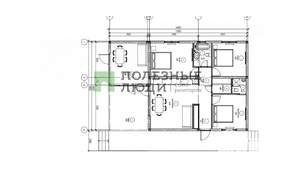 Дом 140м², 1-этажный, участок 4 сот.  