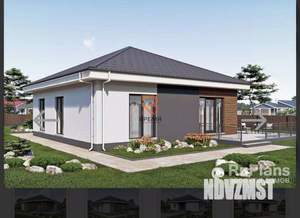 Дом 106м&sup2;, 1-этажный, участок 4 сот.  