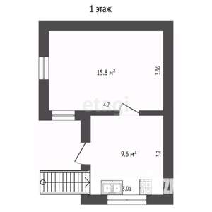 Дом 83м², 2-этажный, участок 4 сот.  