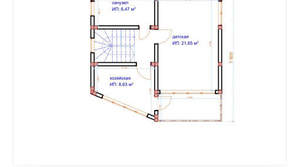 Дом 95м², 2-этажный, участок 4 сот.  