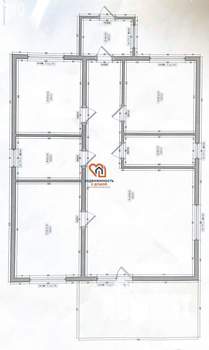 Дом 135м&sup2;, 1-этажный, участок 5 сот.  