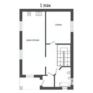 Дом 153м&sup2;, 2-этажный, участок 4 сот.  