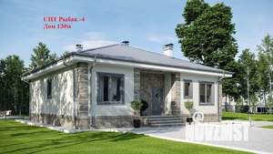 Дом 130м², 1-этажный, участок 6 сот.  