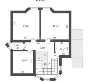 Дом 164м², 3-этажный, участок 5 сот.  