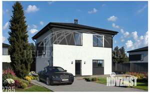 Дом 120м&sup2;, 2-этажный, участок 4 сот.  