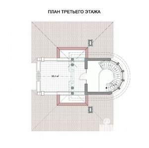 Дом 414м², 3-этажный, участок 8 сот.  