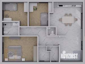 Дом 120м&sup2;, 1-этажный, участок 4 сот.  