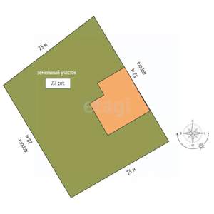 Дача 200м², 2-этажный, участок 8 сот.  