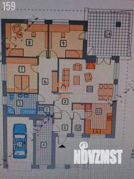 Дача 168м&sup2;, 1-этажный, участок 5 сот.  