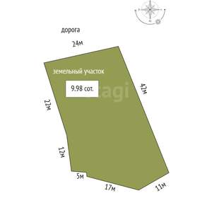 Дом 298м², 2-этажный, участок 10 сот.  