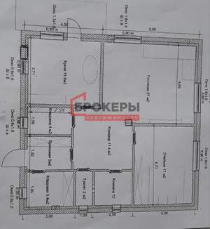 Дом 150м&sup2;, 2-этажный, участок 6 сот.  
