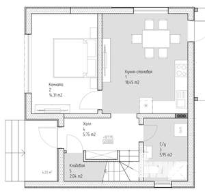 Дом 120м², 2-этажный, участок 4 сот.  