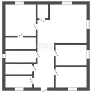 Дом 116м², 1-этажный, участок 5 сот.  