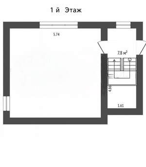 Дом 120м², 2-этажный, участок 4 сот.  