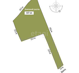 Дом 127м&sup2;, 2-этажный, участок 4 сот.  