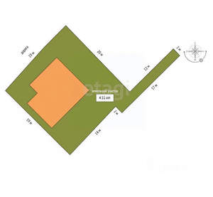 Дом 232м², 3-этажный, участок 4 сот.  