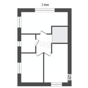 Дом 108м², 2-этажный, участок 4 сот.  