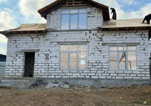 Дом 140м&sup2;, 2-этажный, участок 6 сот.  