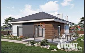 Дом 106м&sup2;, 1-этажный, участок 4 сот.  