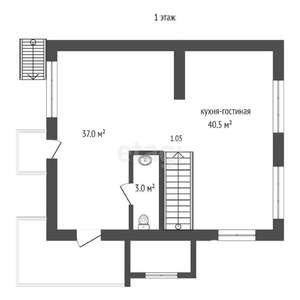 Дом 170м², 2-этажный, участок 4 сот.  