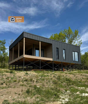 Дом 115м², 1-этажный, участок 6 сот.  