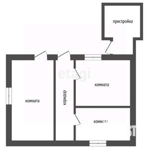 Дом 50м&sup2;, 1-этажный, участок 6 сот.  