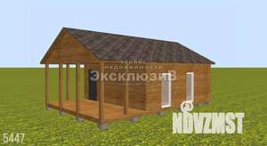 Дом 50м², 1-этажный, участок 5 сот.  